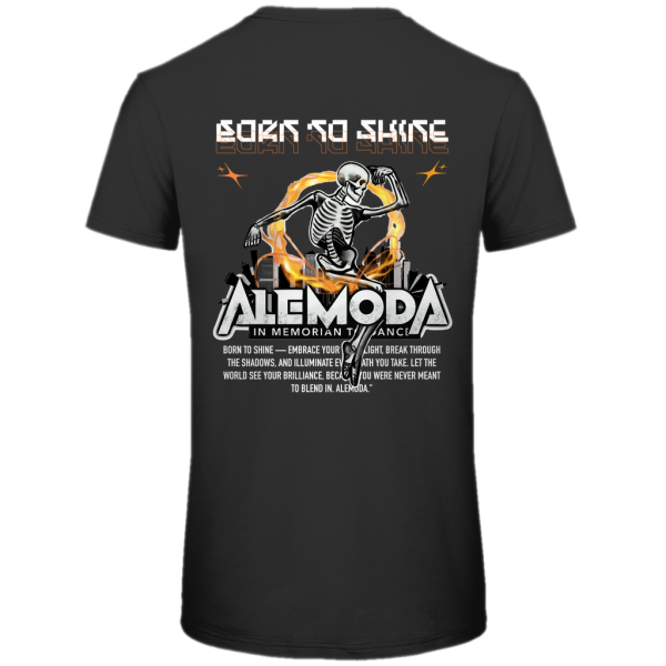 Dancing Skeleton Alemoda Tee Rundhals Herren