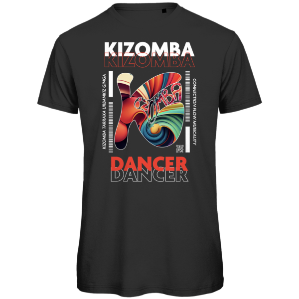 Latin Flow Kizomba Dancer Tee Rundhals Herren
