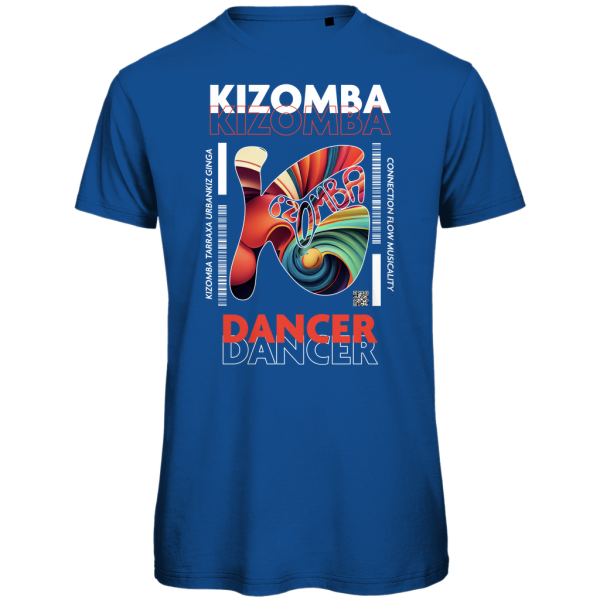 Latin Flow Kizomba Dancer Tee Rundhals Herren