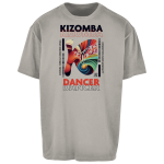 Latin Flow Kizomba Dancer Oversized Tee Rundhals Herren