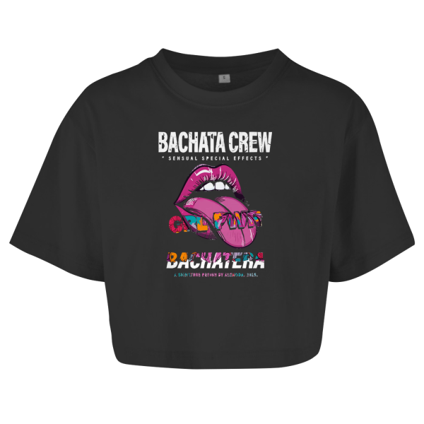 Latin Flow Bachatera Oversize Crop Top Damen