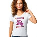 Latin Flow Bachatera Tee V-Neck Damen