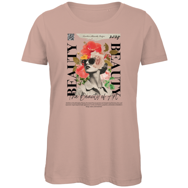 Urban Style Beauty Tee Rundhals Damen